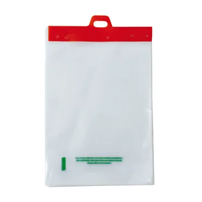 Sac plastique liassé à ouverture décalée transparent 650ml 17 + 3 x 22 cm PEBD 50µ - Lot de 200 - Sacs plastique liassés
