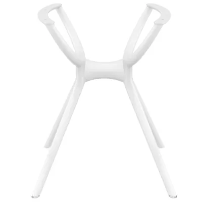 Pied de table intérieur / extérieur 58 x 58 x 72,5 cm blanc - Piètement Table Bistrot Air Table - Tables