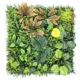 Mur végétal artificiel jungle 100 x 100 cm - Panneau mural - Plantes et Fleurs artificielles