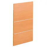 Façade décorative haute pour comptoir hêtre 55 x 97 cm - Déstockage