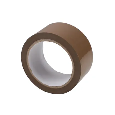 Ruban adhésif PVC havane 48 mm x 66 m - Ruban adhésif emballage - Lot de 6 - Rubans adhésifs et dévidoirs-4