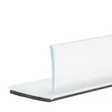 Rail magnétique à butée L 1000 mm x H 30 mm - Rail aimanté avec butée - Lot de 10 - Diviseurs et poussoirs