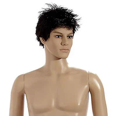 Mannequin homme sans perruque, main droite sur la hanche - Mannequins hommes-2