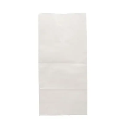 Sac SOS kraft blanc 15 x 8,5 x 32 cm 75 g/m² – Sac kraft sans poignée - Lot de 250 - Sacs SOS