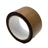 Ruban adhésif polypropylène silencieux havane 50 mm x 66 m - Ruban adhésif emballage - Lot de 6 - Rubans adhésifs et dévidoirs