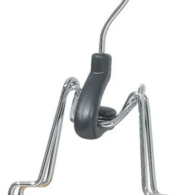 Cintre bois pinces 35 cm - Cintre pantalon - Cintre jupe - Lot de 3 - Cintres à pinces-2