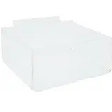 Présentoir plexi pour panneau rainuré 20,5 x 15,5 x 8,5 cm - Boîte plexi - Bac plexi - Bacs pour panneaux rainurés