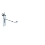 Broche simple de réserve pour panneau rainuré ø 5 mm x L 10 cm - Tige simple - Métal - Chromé - Lot de 10