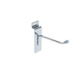 Broche simple de réserve pour panneau rainuré ø 5 mm x L 10 cm - Tige simple - Métal - Chromé - Lot de 10 - Broches simples pour panneaux rainurés