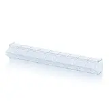 Bac 9 tiroirs basculants 60 x 6,2 x 7,7 cm - Vitrines alimentaires