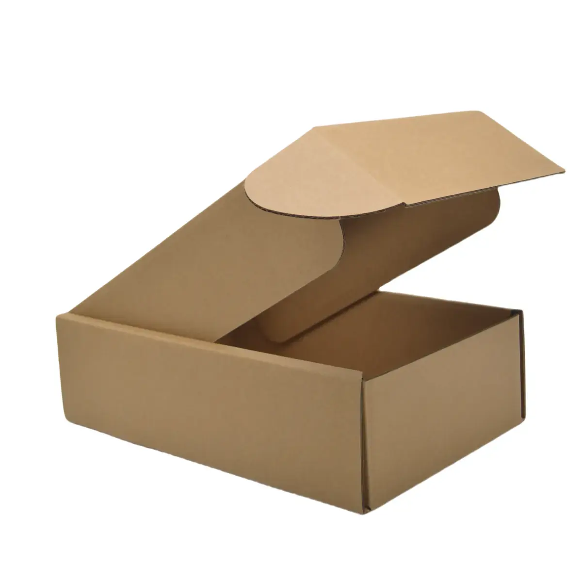 Boîte cadeau carton à fenêtre 35 x 24,5 x 10 cm – Lot de 10 - Boites cadeaux carton pliables-2