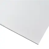 Plaque polypropylène alvéolaire Blanche 80x120cm 3mm – 600g/m² – Unité