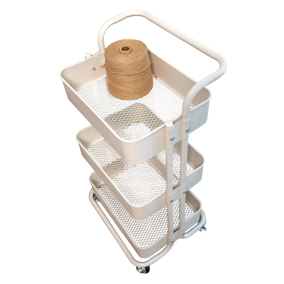 Chariot de rangement - Étagères magasins, Présentoirs bois-3