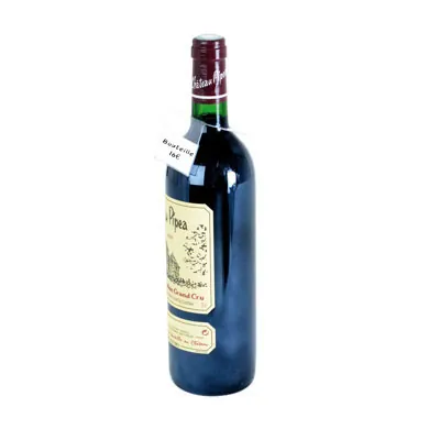 Porte-étiquettes pour bouteille en PVC L.55 x H.42 mm - paquet de 10 - Porte-étiquettes bouteilles, Ardoises de cave-2
