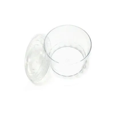 Couvercle plastique pour pot à sauce ø 54 mm - Lot de 15 - Pots à sauce, Verrines jetables-2