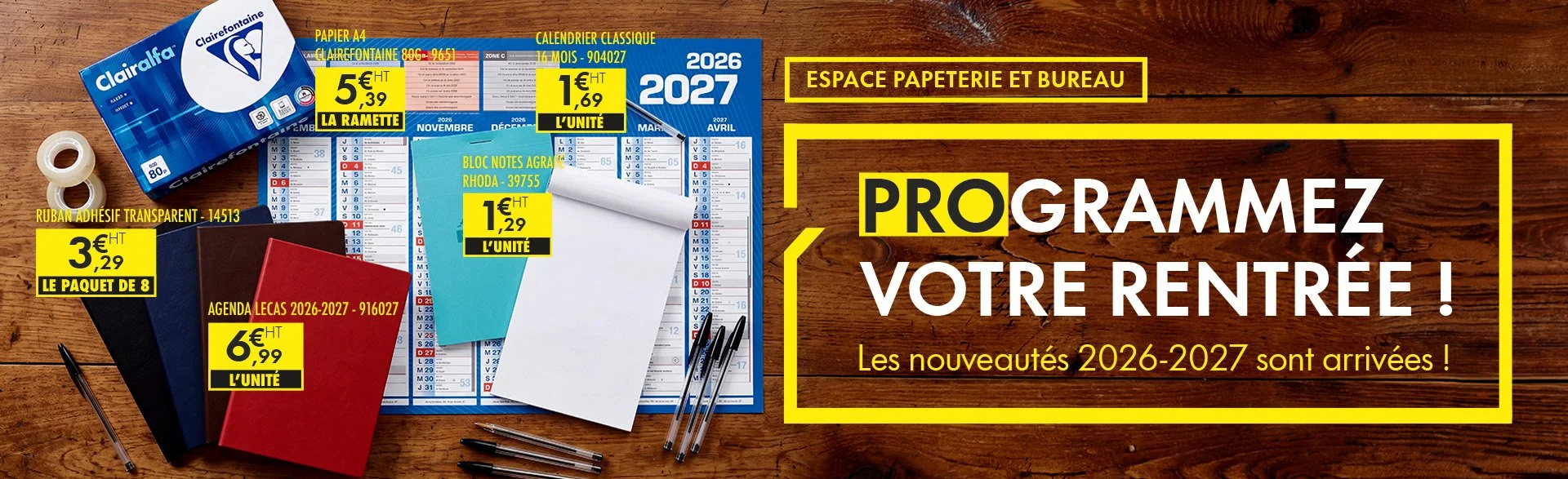 Programmez votre rentrée&nbsp;! Les nouveautés 2026-2027 sont arrivées