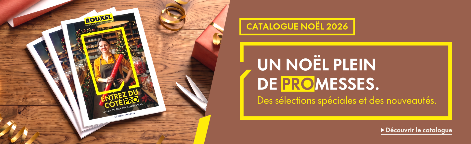 Consultez la collection Noël 2026