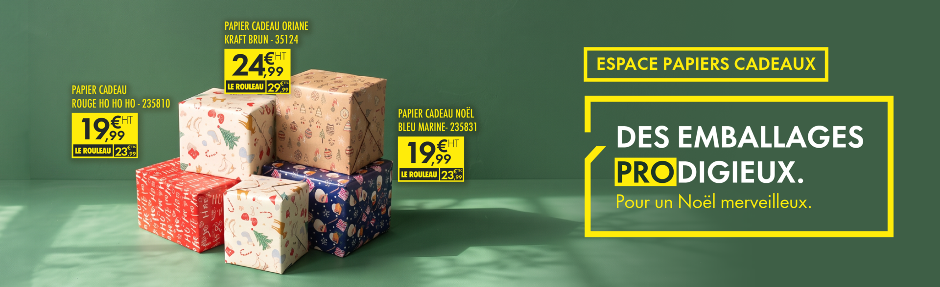 Découvrez la sélection papiers cadeaux