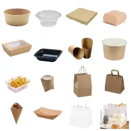 Emballage Vente à emporter