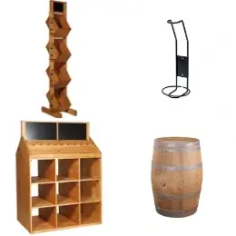 Meubles et Présentoirs Foire aux vins