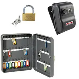 Boîtes à clés et cadenas