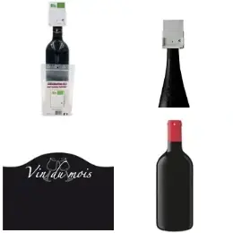 Porte-étiquettes bouteilles, Ardoises de cave