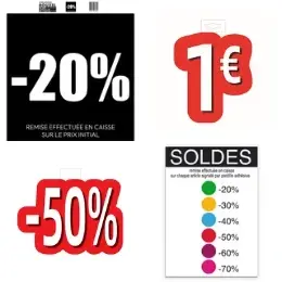 Affiches Promo, Affiches prix