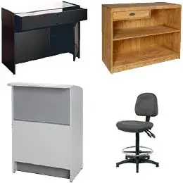 Comptoirs caisse, Comptoirs magasin