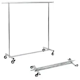 Portants à vêtements pliables