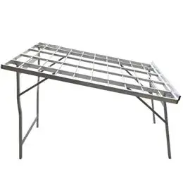 Tables de marché, étals de marché