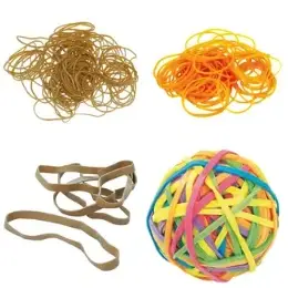Bracelets élastiques caoutchouc