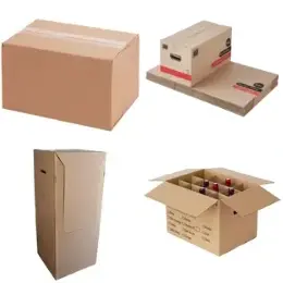 Caisses américaines cartons